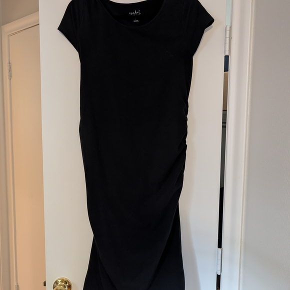 Ingrid & Isabel Classic Black Midi Dress - Picture 1 of 2